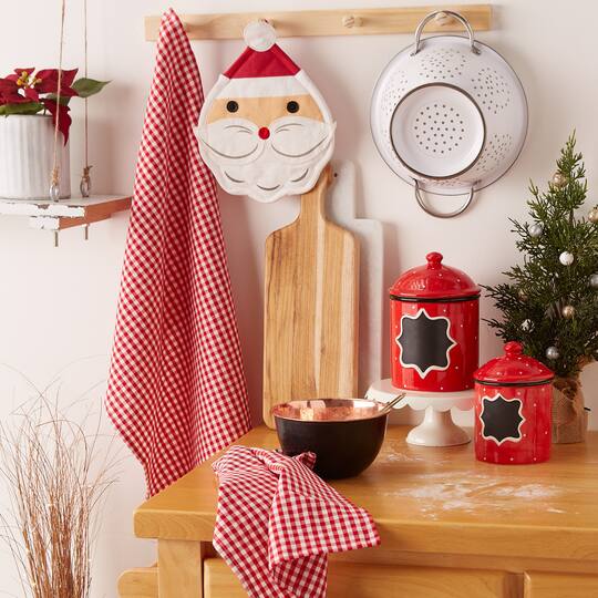 DII® Jolly Santa Potholder Gift Set